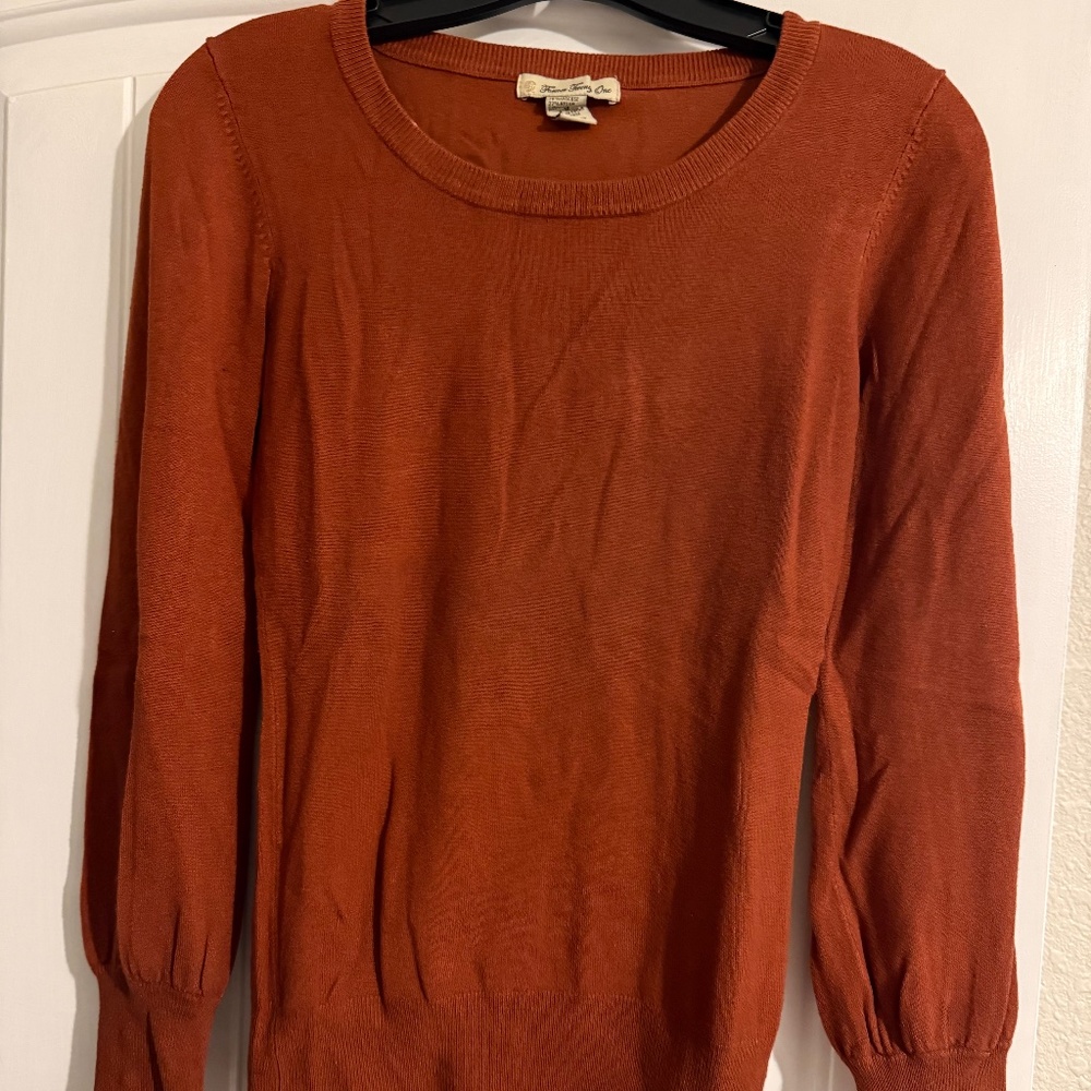 Rust sweater - Picture 1 of 4